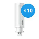 Multipack 10x Philips Corepro PL-C LED 4.5W 475lm - 830 Warm White | Replaces 13W