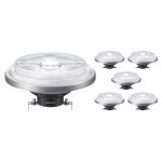 Multipack 6x Philips MASTER LED Spot G53 AR111 10.8W 620lm 40D - 930 Warm White | Best Colour Rendering - Dimmable - Replaces 50W