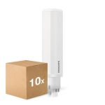 Multipack 10x Philips CorePro PL-C LED 9.5W 1100lm - 840 Cool White | Replaces 26W