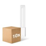 Multipack 10x Ledvance Dulux-L LED 8W - 840 Cool White | Replaces 18W