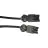 Noxion GST - Compatible Extension Cable Black - Male + Female - 5m - 3 pole 1,5mm2