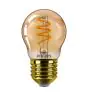 Philips MASTER Value LED Lustre E27 Ball Gold 2.6W 136lm - 818 Extra Warm White | Replaces 15W