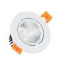 LED Downlight Round Tiltable 7W 560lm 60D - 830 Warm White | Cutout 70mm - UGR <19
