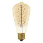 Ledvance Vintage 1906 LED E27 Pear Gold 4.8W 420lm - 822 Extra Warm White | Dimmable - Replaces 37W
