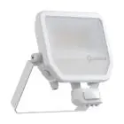 Ledvance LED Floodlight Aluminium White 41W 5500lm 100D - 830 Warm White | IP65 - Motion And Light Sensor - Symmetrical