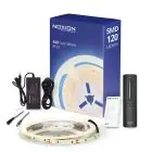 Noxion LED Strip Naga 5 Meter Complete Set - 24V - 120LEDs/m - 9.6W/m - 940 Cool White | 8mm - IP20 - Best Colour Rendering - SMD2835