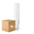 Multipack 9x Philips CorePro PL-C LED 8.9W 1100lm - 840 Cool White | Replaces 26W
