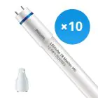 Multipack 10x Philips LED Tube T8 MASTER (EM/Mains) High Output 12.5W 2100lm - 865 Daylight | 120cm - Replaces 36W